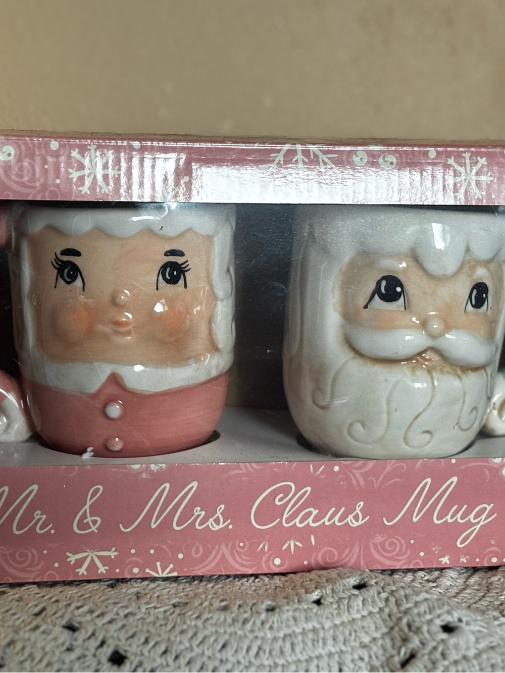 Johanna Parker Christmas mugs